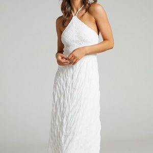 SHOWPO halter midi dress